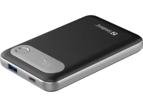Sandberg Travel Powerbank 10000mAh černá / 1x USB-C + 1x USB-C / PD20W