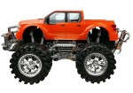 Mamido Set vozidel oranžový Monster Truck červené BMW odtahovka 58 cm