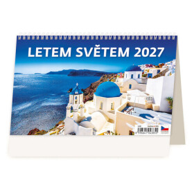 Kalendář stolní 2027 - Letem světem
