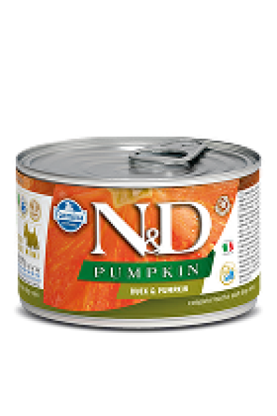 N&D DOG PUMPKIN Adult Duck & Pumpkin Mini 140g