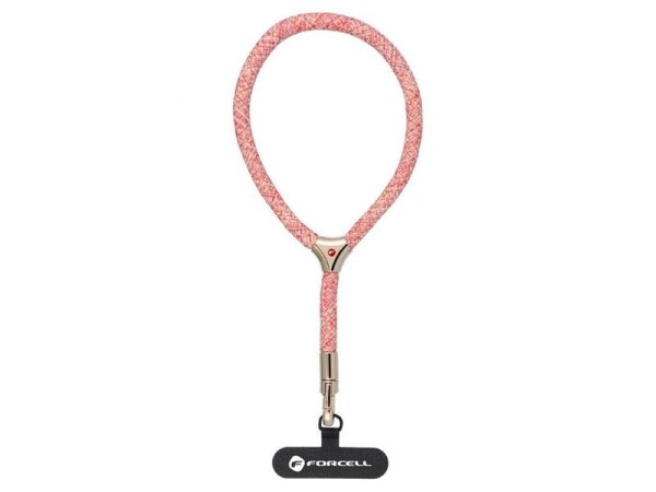 Šňůrka na zápěstí FORCELL L8X36 Pink - nastavitelná