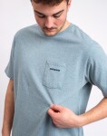 Tričko Patagonia M's Boardshort Logo Pocket Responsibili-Tee® Blue Sage