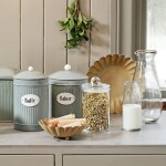 Strömshaga Skleněná dóza Glass Lid Medium, čirá barva, sklo