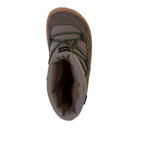 Chlapecké zimní barefoot boty TEX TRACK WOOL Gray G3160251-1 - 34