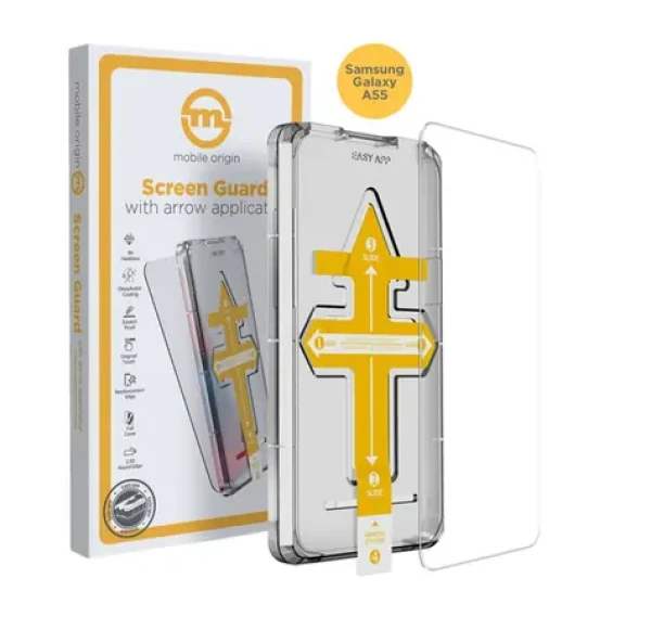 Mobile Origin Screen Guard with arrow applicator ochranné sklo pro Samsung Galaxy A55 s aplikátorem (SGZ-GA55)