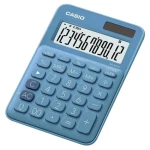 CASIO MS 20 UC BU modrá / Kalkulačka / dvanáctimístná / duální napájení (MS 20 UC BU)