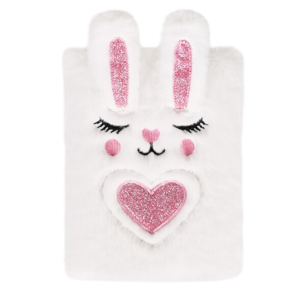 Plyšový blok - Bílý králíček - Albi