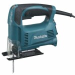 Makita 4327 / Přímočará pila s regulací / Zdvih 18 mm / 450 W / až 3.100 zdvihů min-1 (M4327)