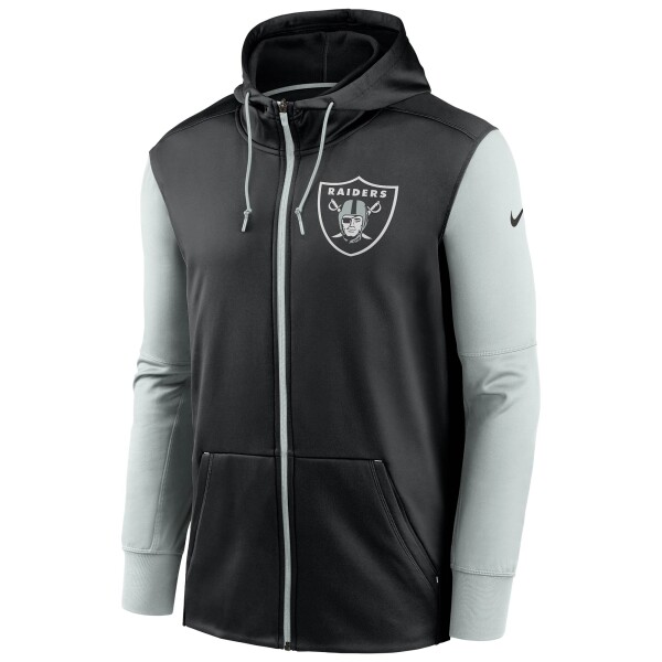 Nike Pánská bunda Las Vegas Raiders NFL Two-Tone Therma Full-Zip Hoodie Velikost: S