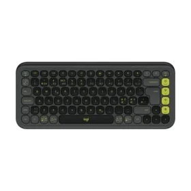 Logitech POP ICON Keys grafitová / Bezdrátová klávesnice / Nordic (920-013273)