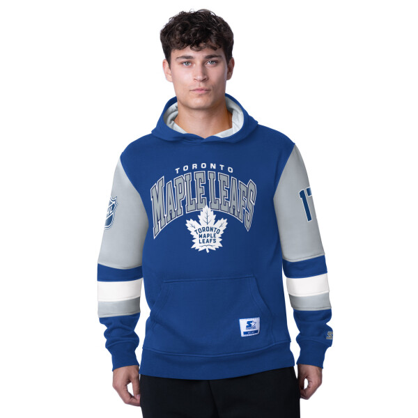 Starter Pánská Mikina Toronto Maple Leafs END ZONE Fleece Hoodie Velikost: