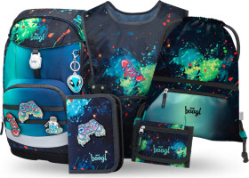 5 SET Airy Plus Chill: batoh, penál, sáček, zástěra, peněženka