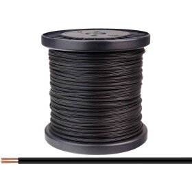 Donau Elektronik 218-11-100 lanko/ licna 2 x 0.14 mm² černá 100 m