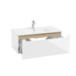 Koupelnová skříňka pod umyvadlo Naturel Stilla 80x30x45 cm bílá STILLAD08005 STILLAD08005