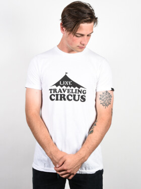 Line Tc Andy Flip white pánské triko s krátkým rukávem - S