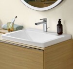 VILLEROY & BOCH - Subway 3.0 Umyvadlo nábytkové 55x44 cm, bez přepadu, otvor pro baterii, CeramicPlus, alpská bílá 4A70F5R1