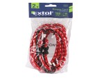 EXTOL CRAFT 96012 gumy upínací, balení 2ks, 120cm x O 10mm