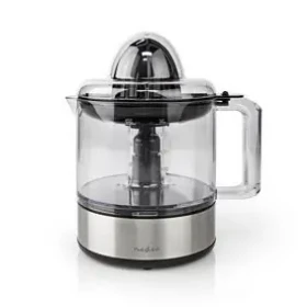 Nedis Citrus Presses KAJC110CBK stříbrná / Lis na citrusy / 30 W / 0.8 l (KAJC110CBK)