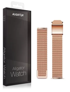 Aligator Náhradní kovový řemínek pro Watch Grace 16mm / rosegold (16AW0007)