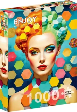 ENJOY Puzzle Hexagonální portrét