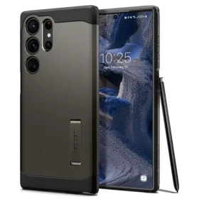 Pouzdro Spigen Tough Armor Galaxy S23 Ultra gunmetal
