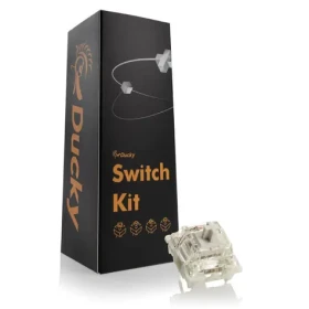 Ducky Gateron G Pro Switches / mechanická / 3-Pin / lineární / MX-Stem / 38g / bílá / 110 kláves (DSK110-WPA3)