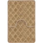 Sada koupelnových koberečků. 2 kusy Luxor Caramel