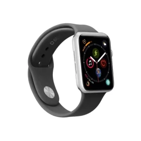 SBS řemínek pro Apple Watch 44 mm velikost (M - L) černá (TEBANDWATCH44MK)
