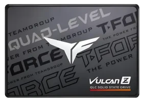 TeamGroup T-Force Vulcan Z QLC 4TB černá/šedá / SSD / 2,5" / SATA III / R: 550 MBps / W: 510 MBps / QLC (T253TY004T0C101)