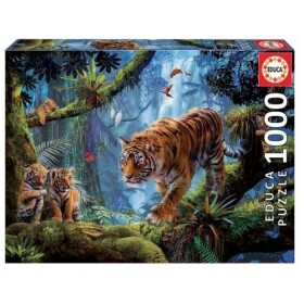 Puzzle Tygři na stromě 1000 dílků
