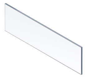 BLUM ZE4H1058G přední vysoké sklo MERIVOBOX, KB1200mm pro bok 18/19mm, čiré (481728)