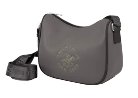 Dámská kabelka Beverly Hills Polo Club BH-4264-23 antracitová 6 L