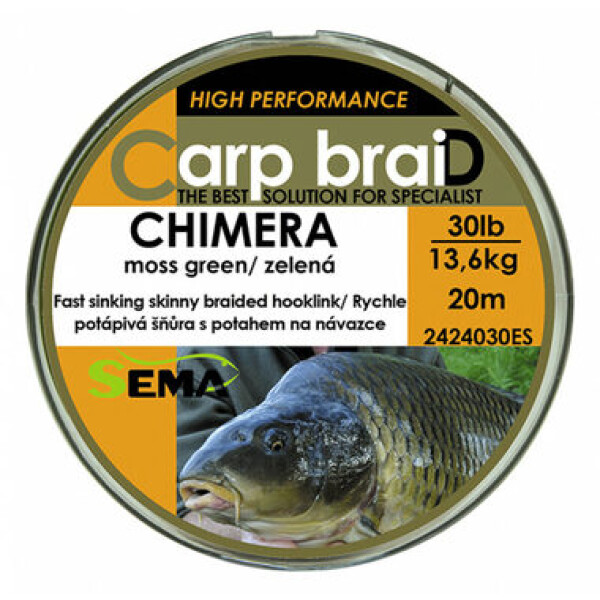 Sema Šňůrka Chimera 20m 30lbs 13,6kg (2424030ES)