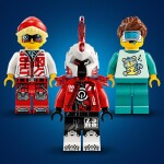 LEGO LEGO® DREAMZzz™ 71497 Cooperův tygří robot a Zerův hot rod
