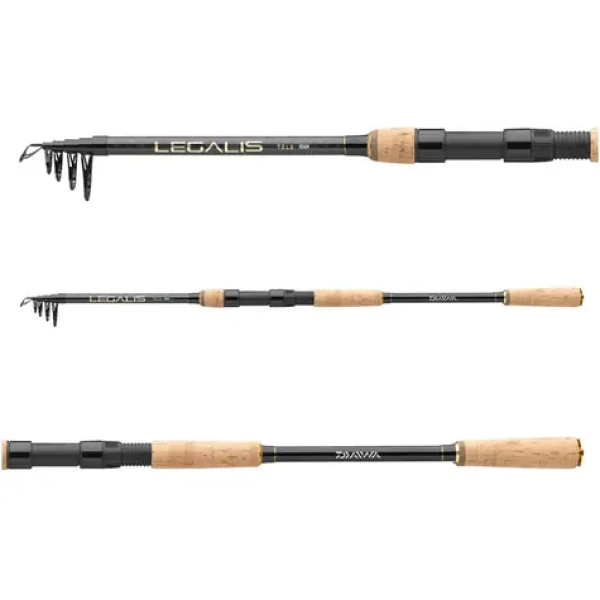 Daiwa Legalis Tele Spin / Přívlačový prut / 3 m / 30–90 g / teleskopický / medium fast