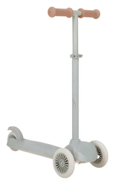Little Dutch Safari Wonders zelená / Dětská tříkolová koloběžka / od 3 let / nosnost 50 kg (6085.GREENLD)