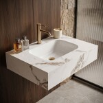 REA - Nástěnné umyvadlo Aresa Cold Jade 70 REA-U9974