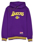 New Era Pánská mikina Los Angeles Lakers NBA Felt Logo Throwback Hoodie Velikost: M
