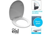 Eisl - Duroplastové WC sedátko se zpomalovacím mechanismem SOFT-CLOSE MOSAIC GREY, ED82118 ED82118