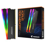 GIGABYTE AORUS RGB 16GB (2x 8GB) DDR4 3333MHz / CL18 / DIMM / 1.35V / XMP (GP-ARS16G33)