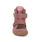 Dívčí zimní barefoot boty TEX WINTER Gray Pink, Froddo, G3160233-6, růžová - 39