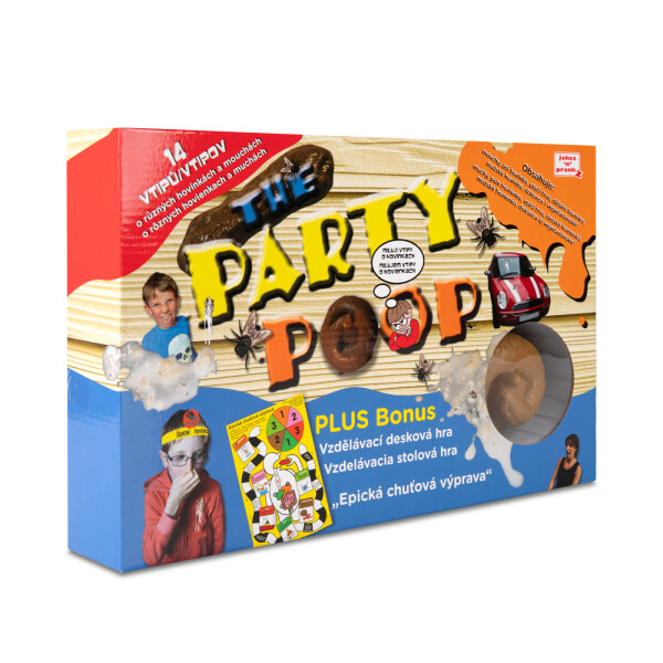 Set 14 vtipů s hovínky + destová hra - Albi