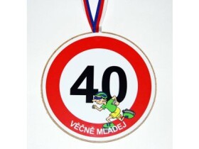 Jirka Medaile k 40. narozeninám pro muže – originální dárek k jubileu