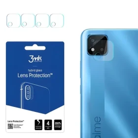 3mk FlexibleGlass Lens / Sklo na fotoaparát / Realme C11 (2021) / hybridní sklo / 0,2 mm / 4 ks