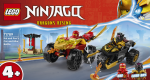 LEGO LEGO® NINJAGO® 71789 Kai a Ras v duelu auta s motorkou