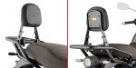 Ts8206B opěrka spolujezdce pro Moto Guzzi V7 850 Stone (21-25), černá