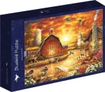BLUEBIRD Puzzle Farma za úsvitu