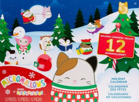 Squishmallows Micromallows Adventní kalendář - 12 ks