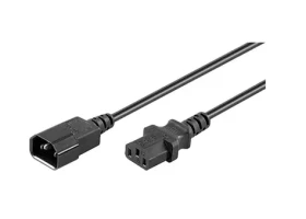 MicroConnect Prodlužovací kabel C14 - C13 10m černá (PE0406100)