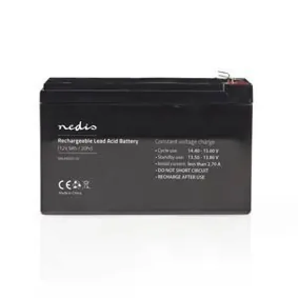 Nedis Dobíjecí olověný akumulátor / Olověné / Dobíjecí / 12 V / 9000 mAh (BALA900012V)